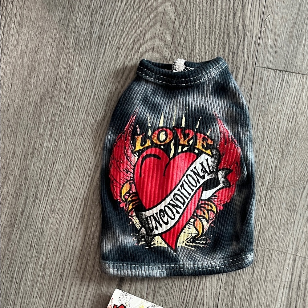 Graphic Heart Dog Shirt